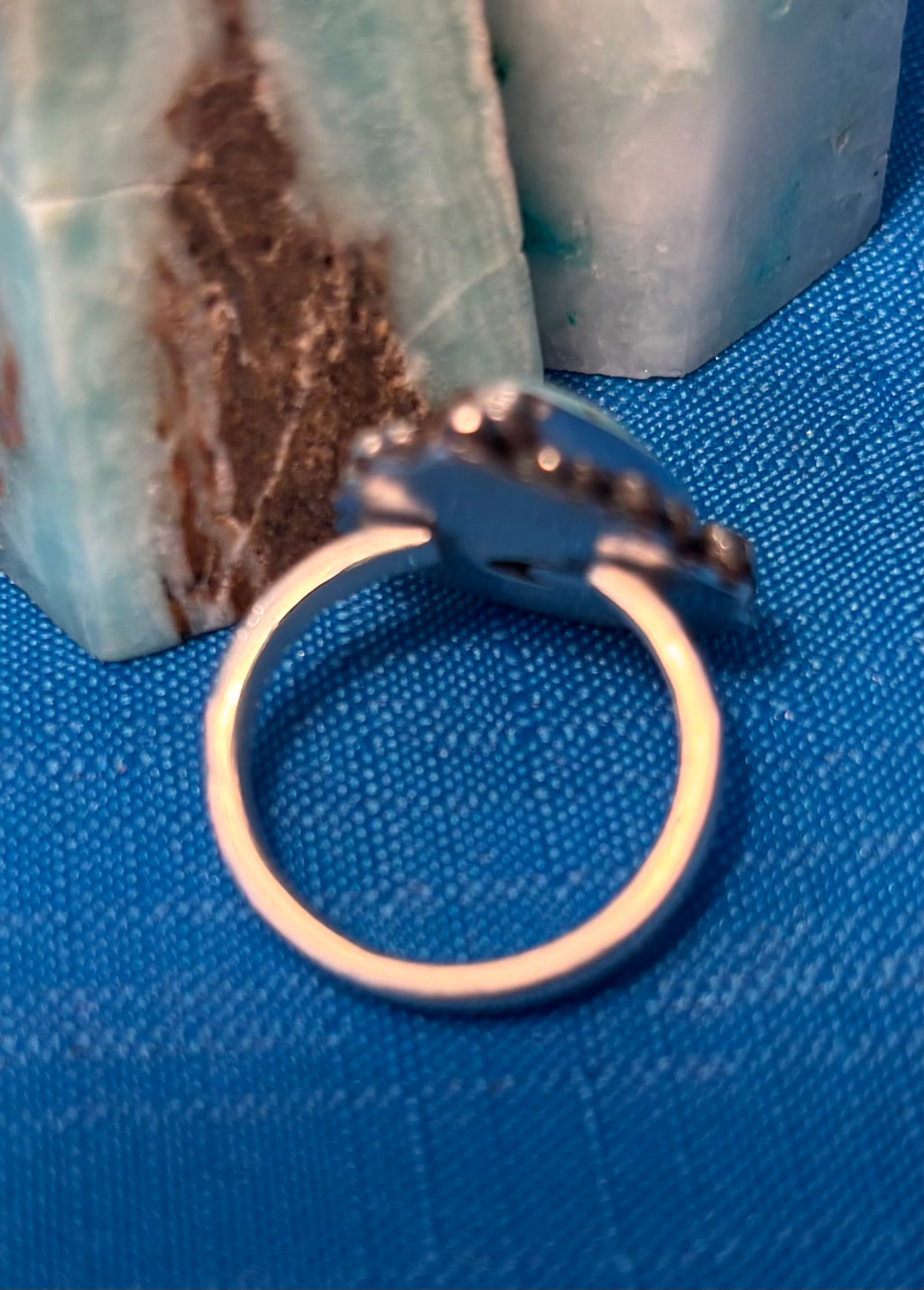 Sterling Silver and Kingman Turquoise Ring