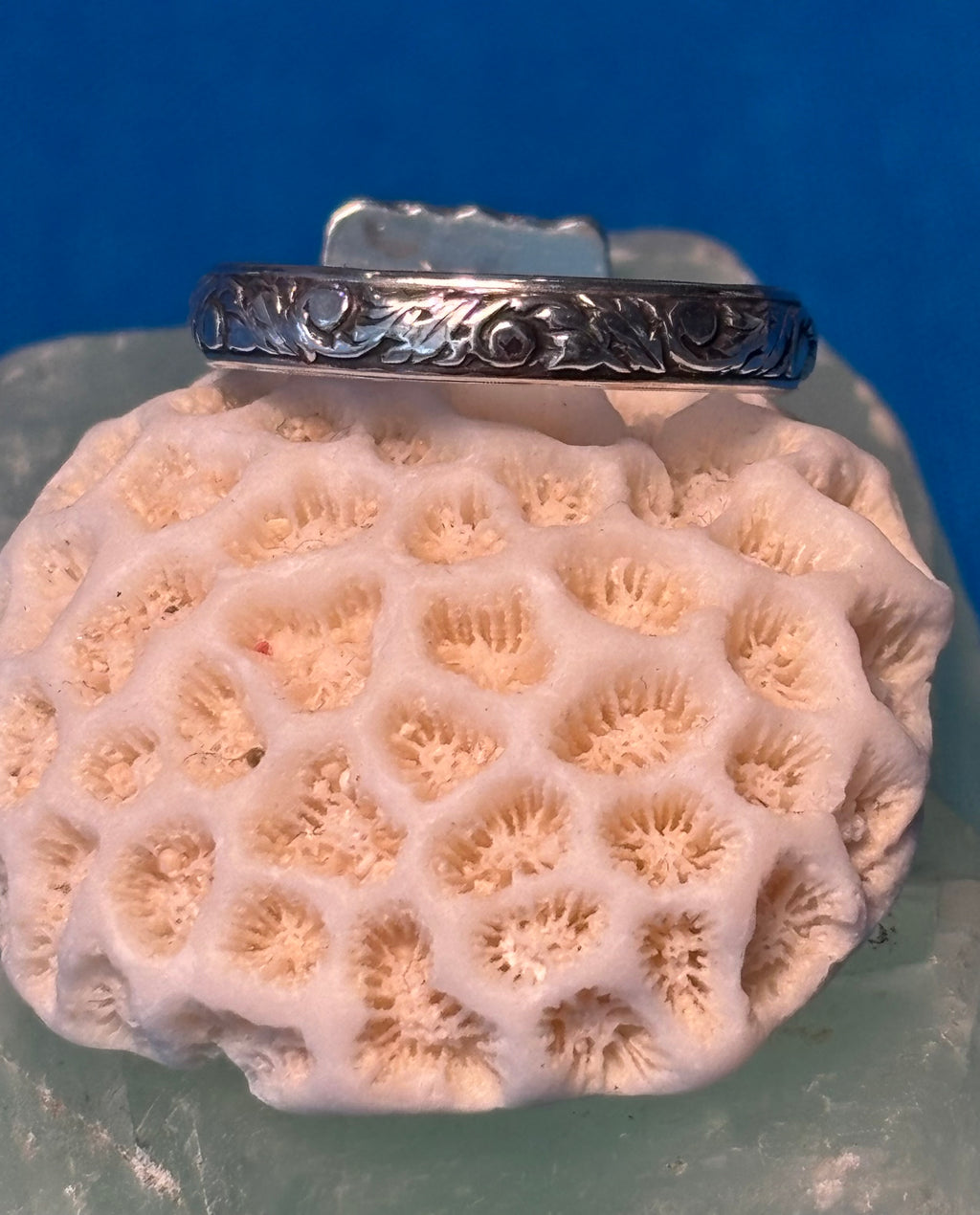 Sterling Silver & Sea Glass RING