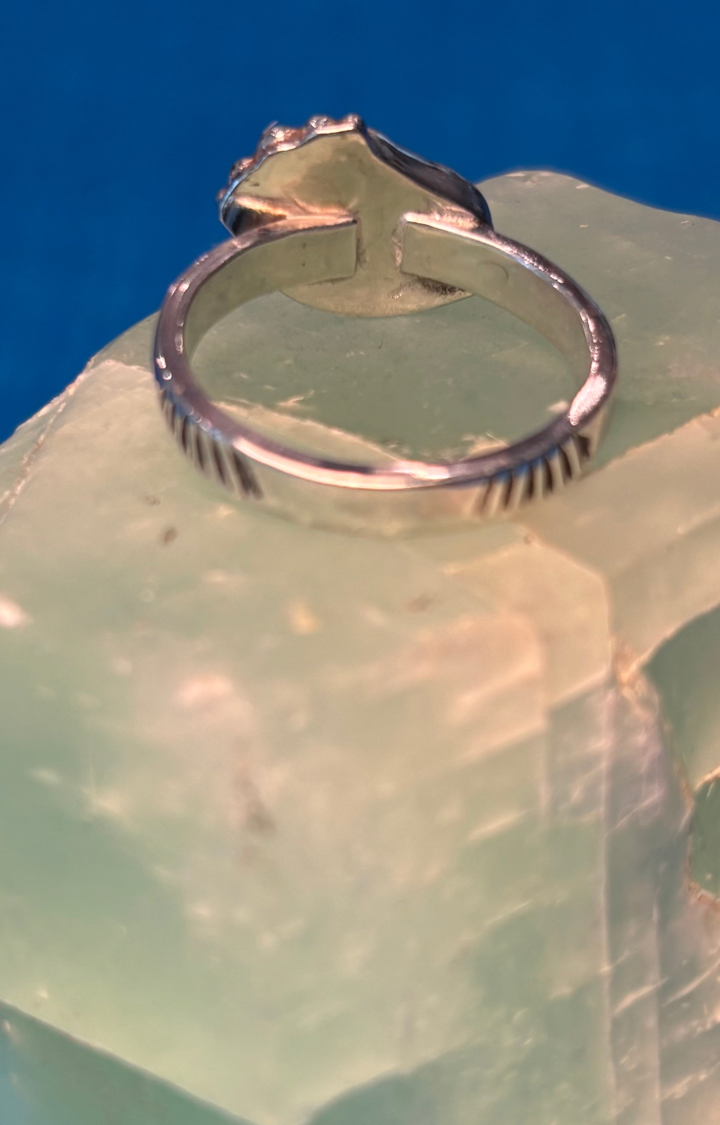 Sterling Silver & Sea Glass RING