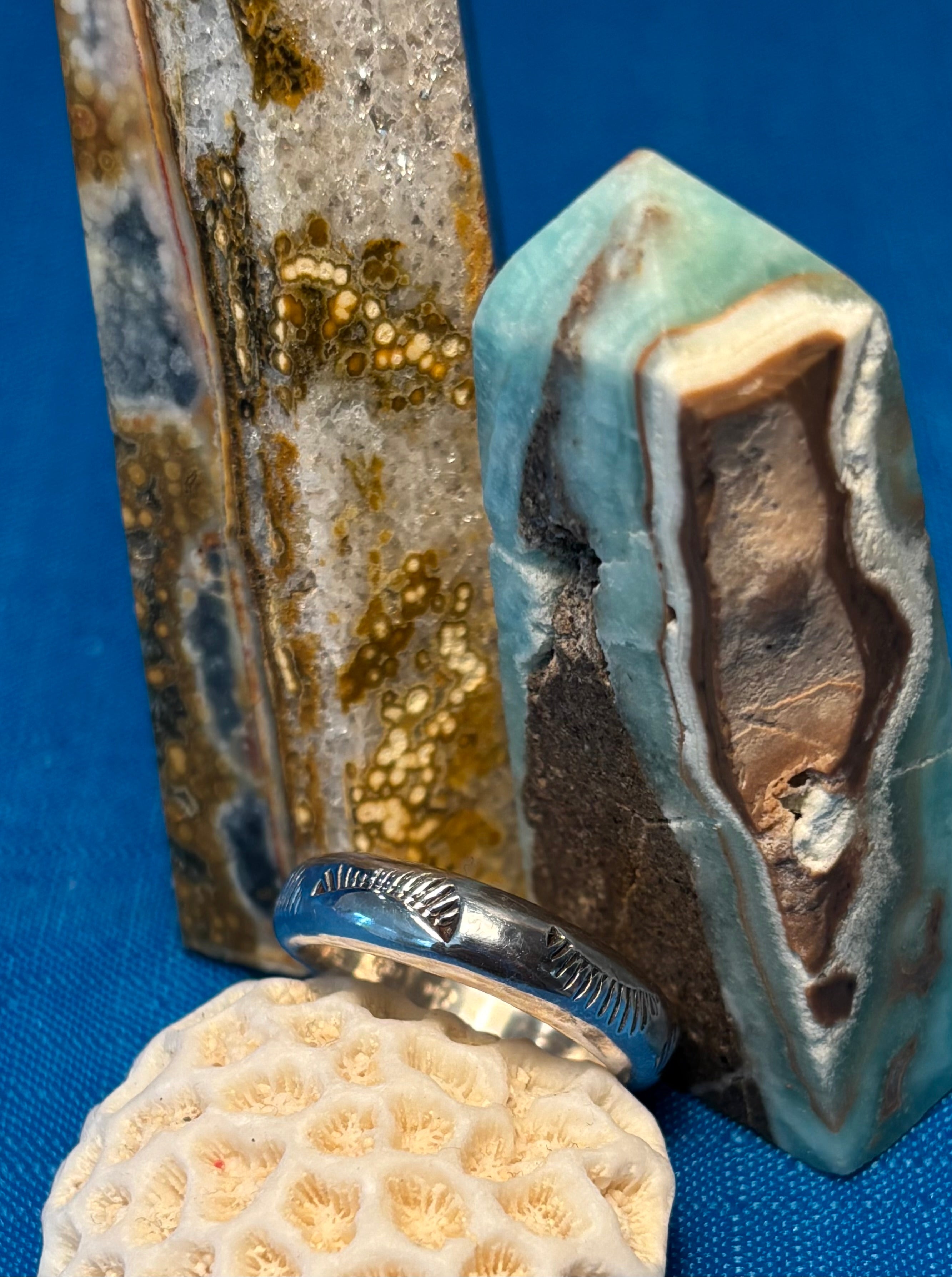 STERLING SILVER UNISEX RING