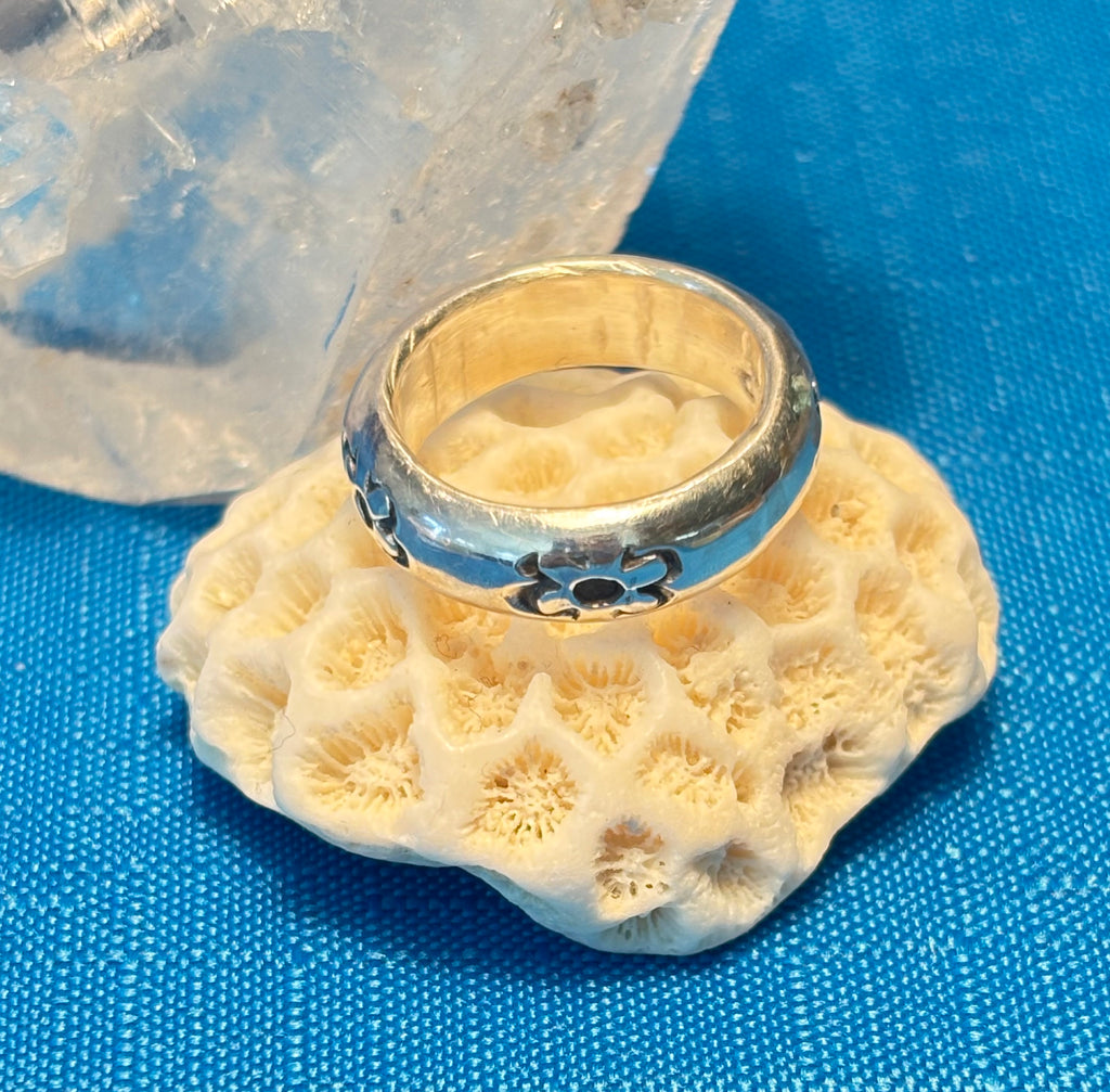 STERLING SILVER UNISEX RING