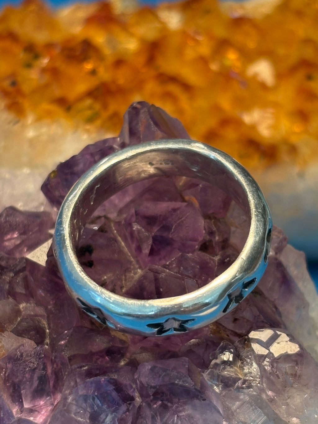 STERLING SILVER UNISEX RING